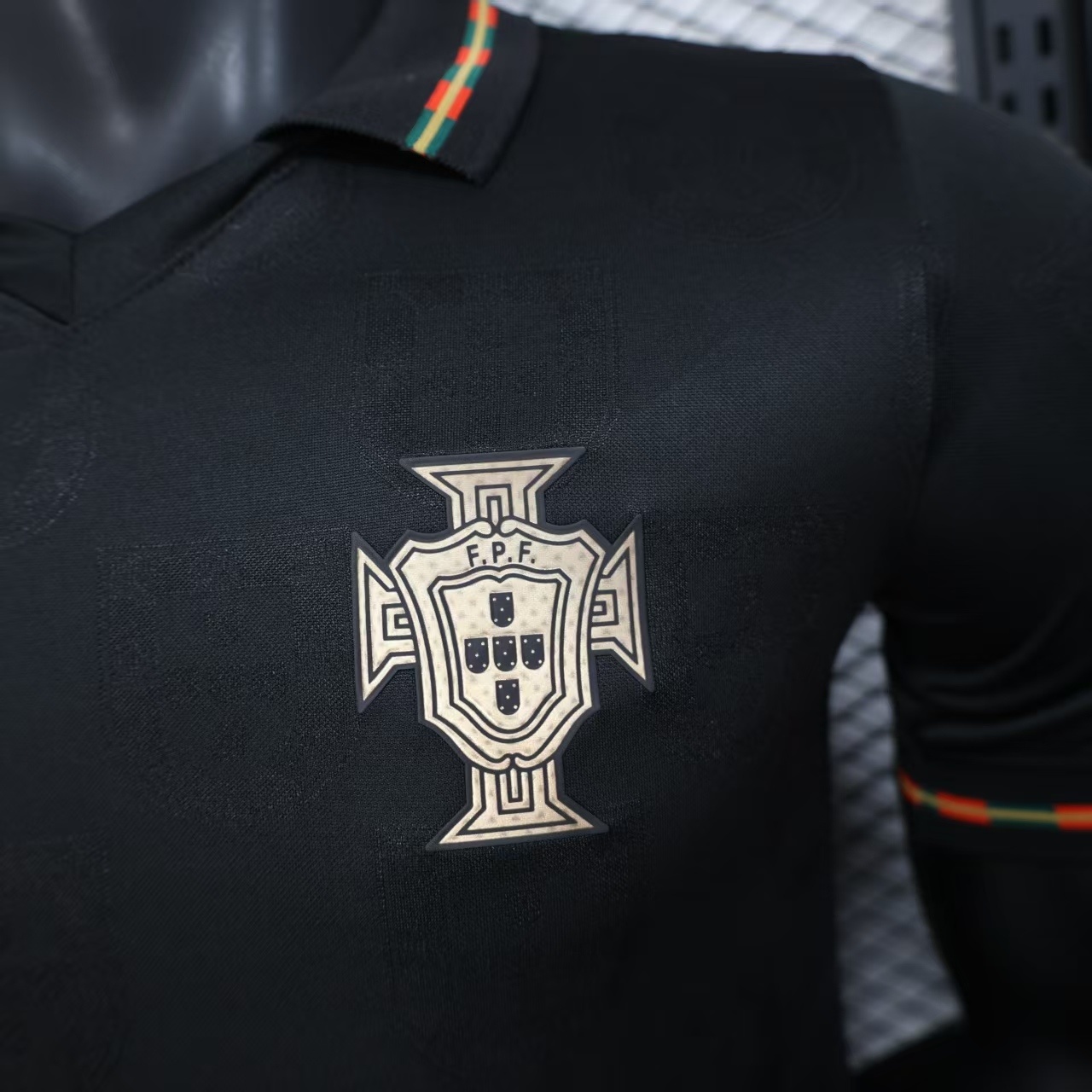 2026 Player Version Portugal Special Edition Black Football Shirt 1:1 Thai Quality - 图片 6