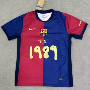 2024/2025 Barcelona Home Football Shirt 1:1 Thai Quality (Advertisement 1989)