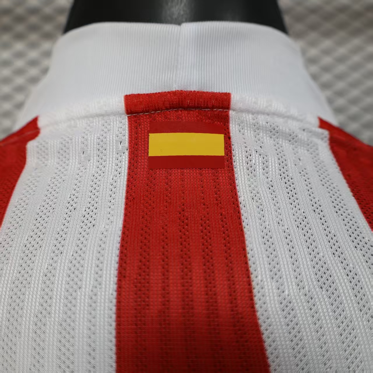 2025/2026 Long Sleeve Player Version Atletico Madrid Home Soccer Jersey 1:1 Thai Quality - 图片 4