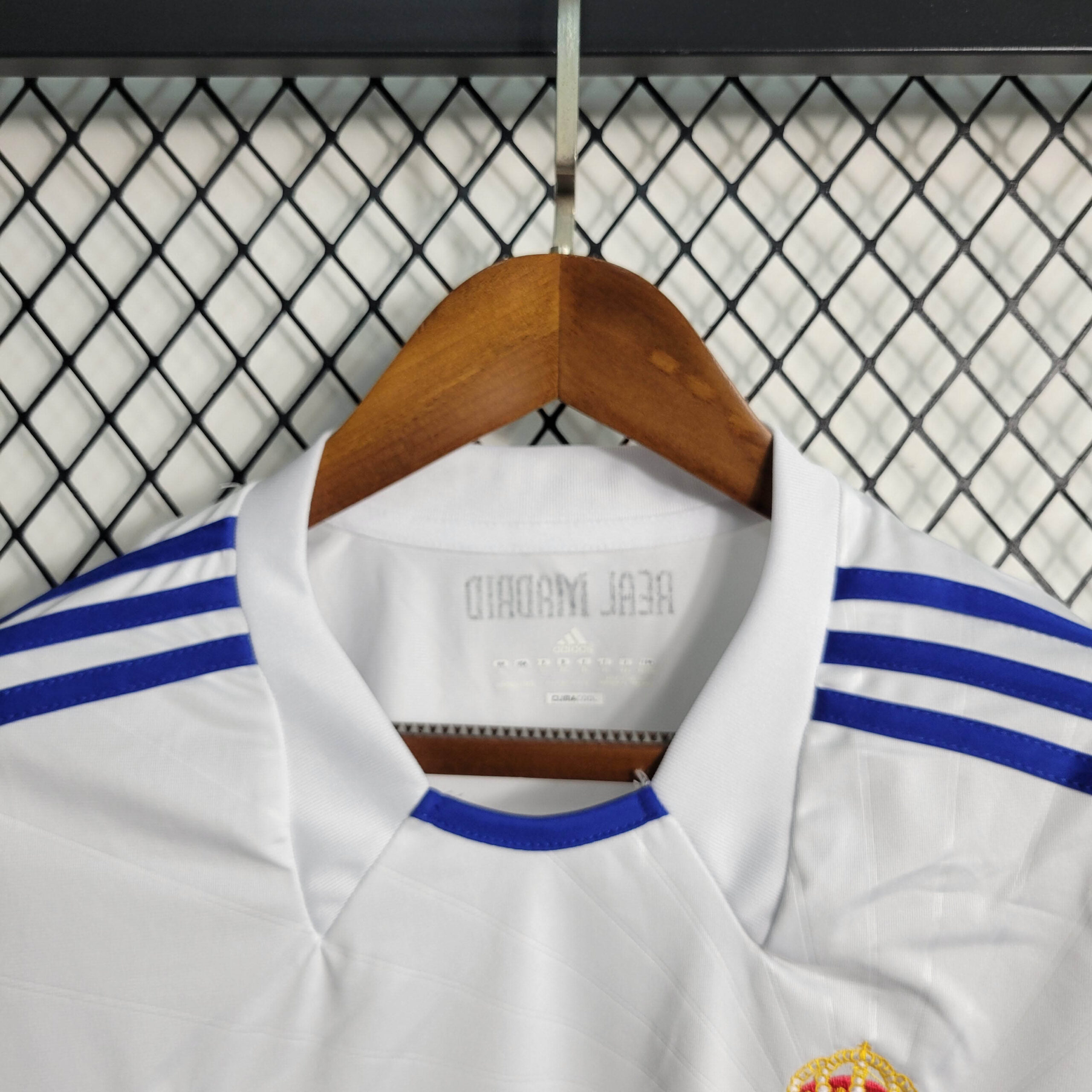2010/2011 Retro Long Sleeve Real Madrid Home Soccer Jersey 1:1 Thai Quality - 图片 7