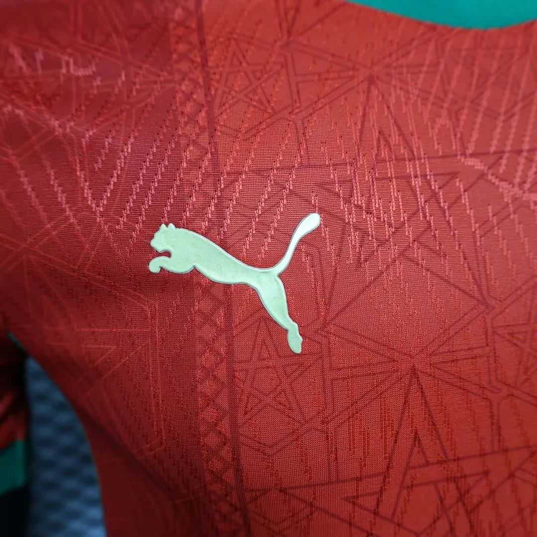 2025 Player Version Morocco National Team Home Football Shirt 1:1 Thai Quality - 图片 6