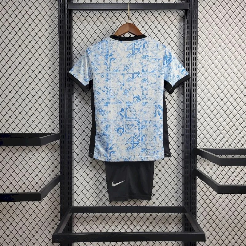 2024 Portugal Away Football Shirt 1:1 Thai Quality Kids Size - 图片 2