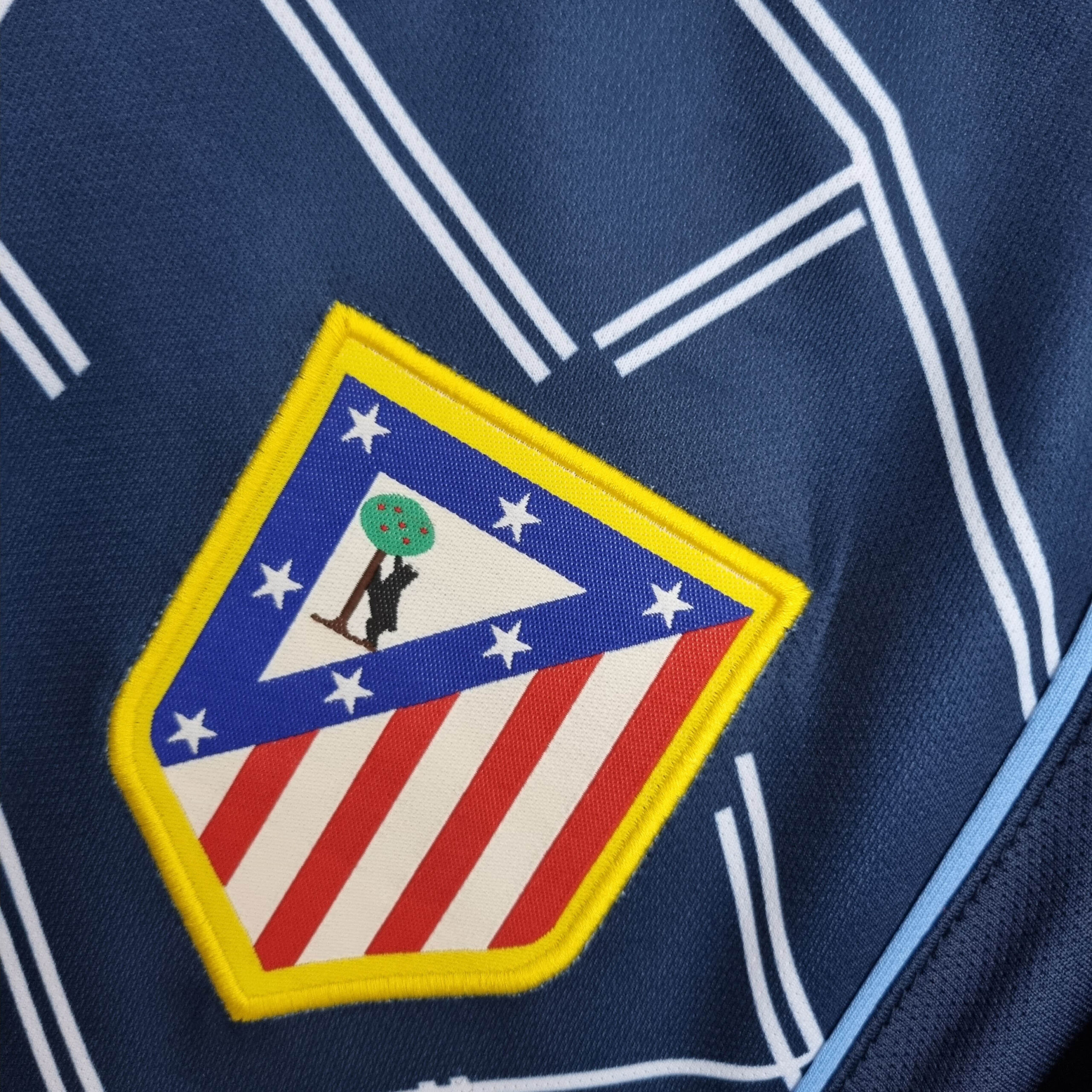 2004/2005 Retro Atletico Madrid Away Soccer Jersey 1:1 Thai Quality - 图片 7