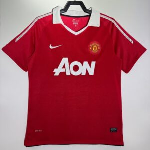 2010/2011 Retro Manchester United Home Football Shirt 1:1 Thai Quality