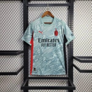 2025/2026 AC Milan Goalkeeper Gray Football Shirt 1:1 Thai Quality