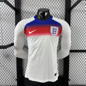 2025 Long Sleeve Player Version England Home Football Shirt 1:1 Thai Quality