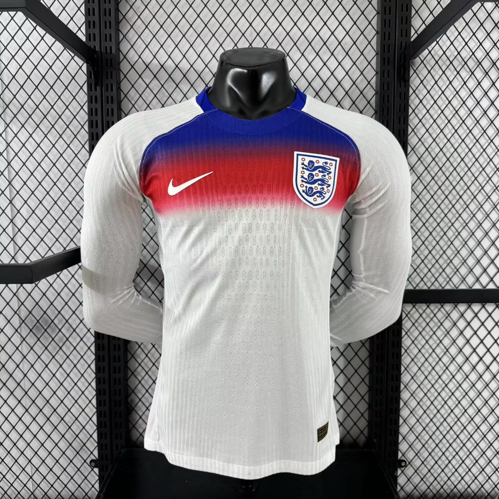 2025 Long Sleeve Player Version England Home Football Shirt 1:1 Thai Quality