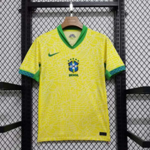 2024 Brazil Home Soccer Jersey 1:1 Thai Quality