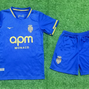 2025/2026 Monaco Away Football Shirt 1:1 Thai Quality Kids Size