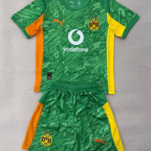 2025/2026 Dortmund Goalkeeper Green Football Shirt 1:1 Thai quality Kids Size