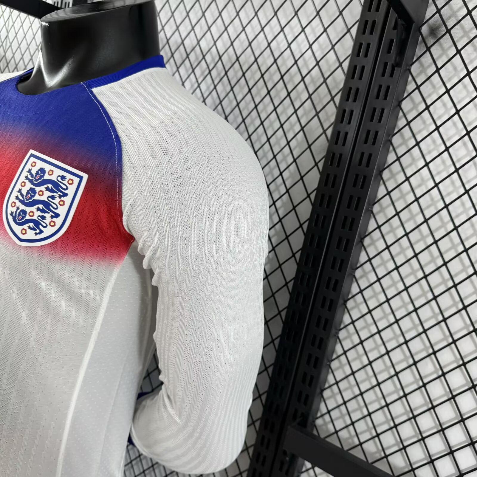 2025 Long Sleeve Player Version England Home Football Shirt 1:1 Thai Quality - 图片 9