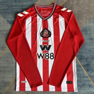 2025/2026 Long Sleeves Sunderland Home Football Shirt 1:1 Thai Quality
