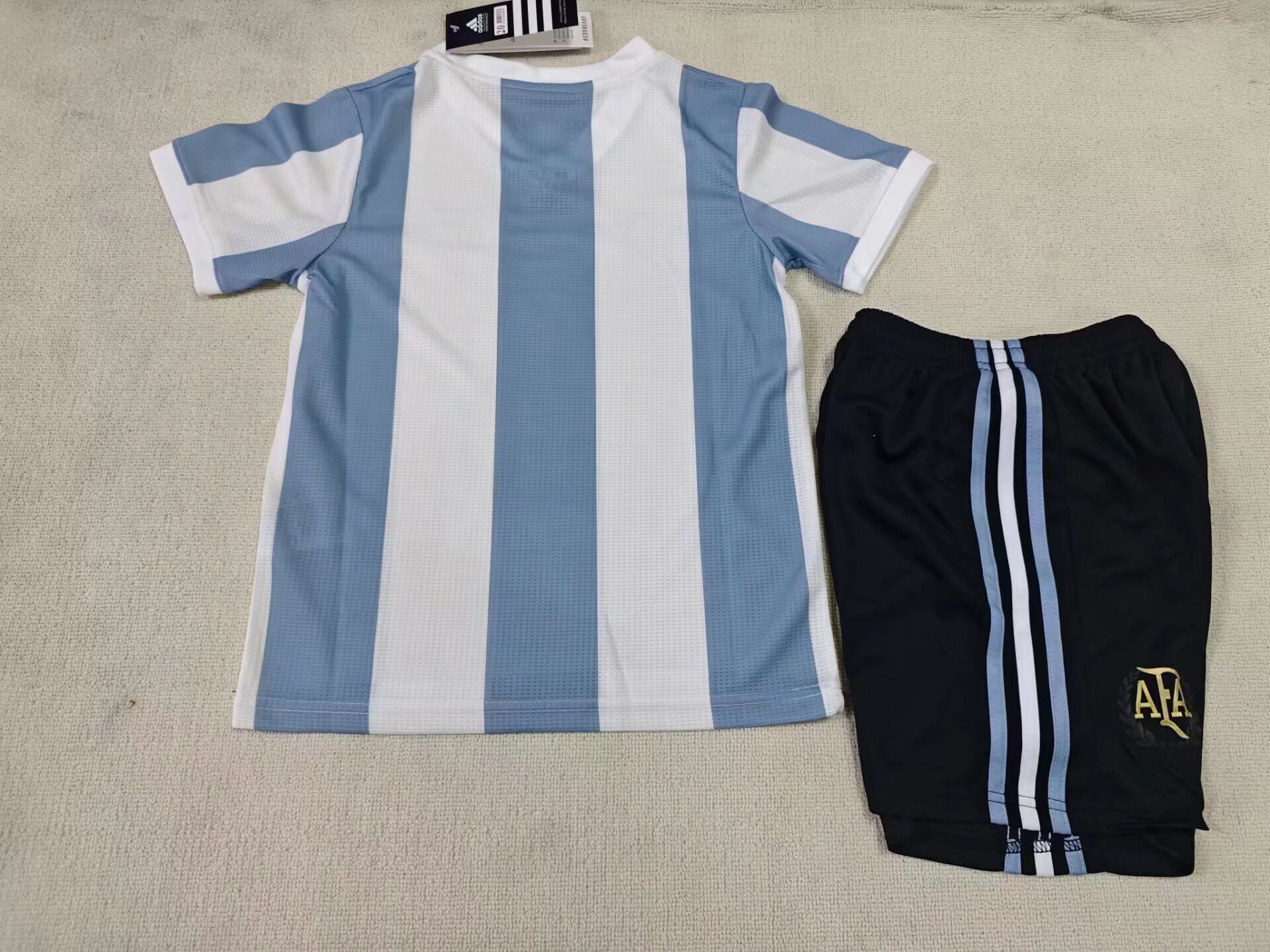 2024 Argentina National 50Th Anniversary Edition Soccer Jersey 1:1 Thai Quality Kids Size - 图片 2