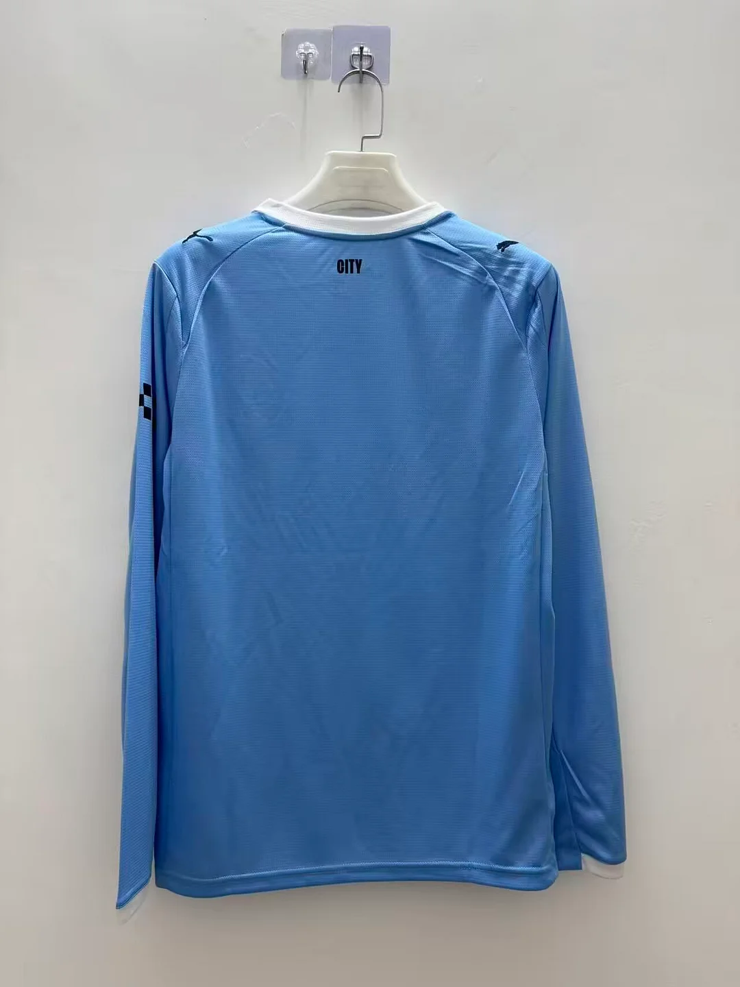 2025/2026 Long Sleeve Manchester City Home Football Shirt 1:1 Thai Quality - 图片 2
