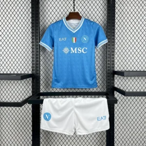 2025/2026 Napoli Home Soccer Jersey 1:1 Thai Quality Kids Size