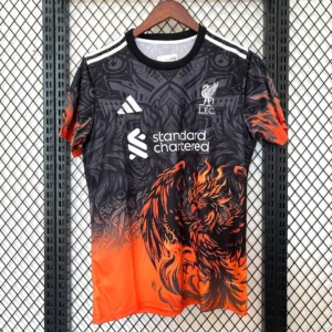 2025/2026 Liverpool Special Edition Orange Soccer Jersey 1:1 Thai Quality