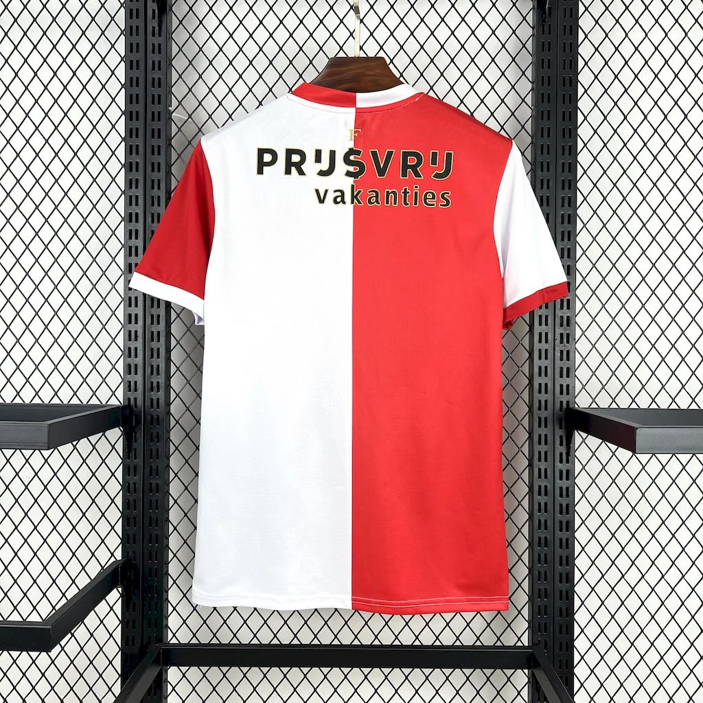 2025/2026 Feyenoord Rotterdam Home Football Shirt1:1 Thai Quality - 图片 2