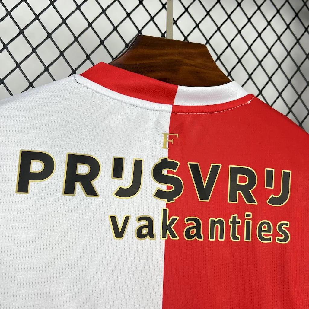 2025/2026 Feyenoord Rotterdam Home Football Shirt1:1 Thai Quality - 图片 4