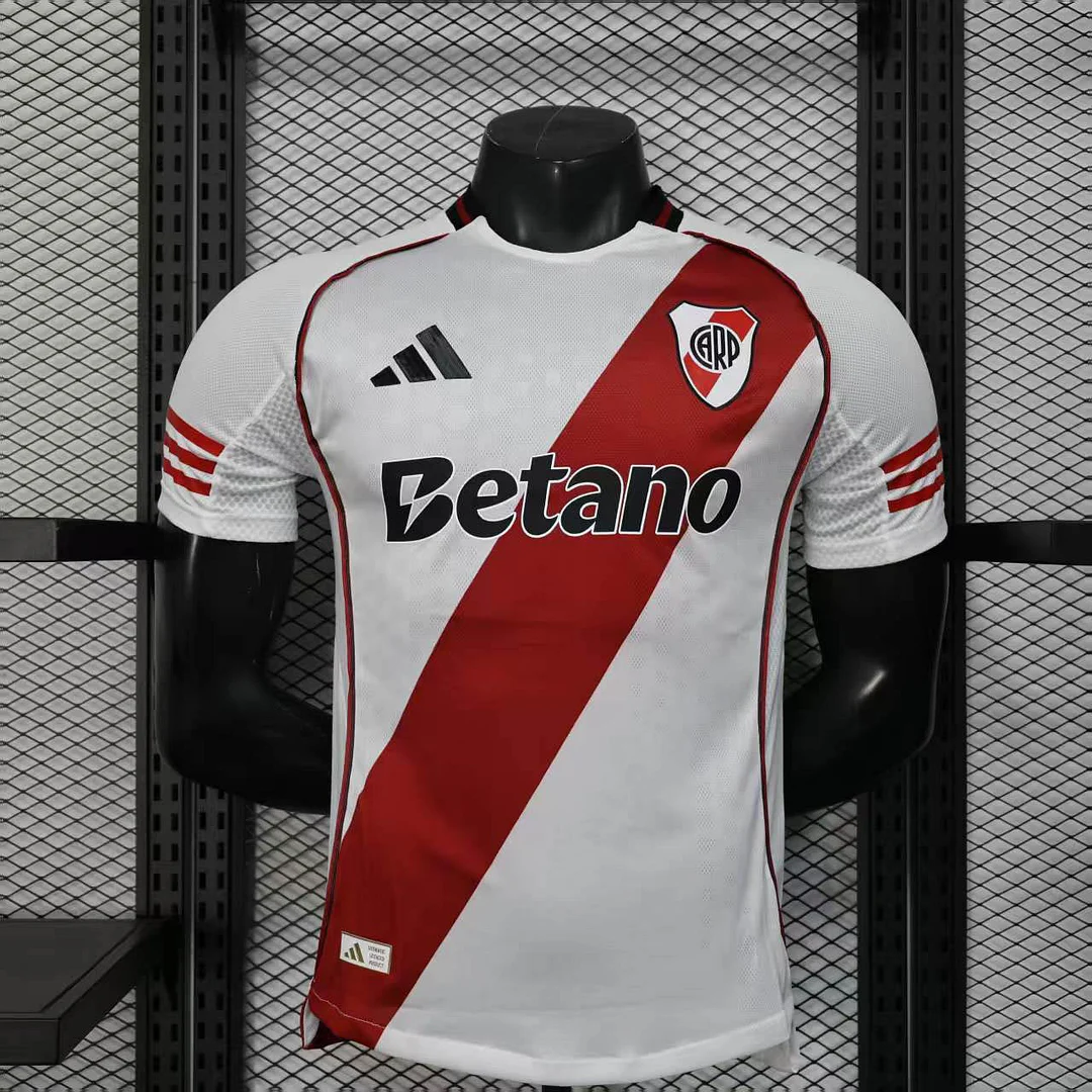 2025/2026 Player Version River Plate Home Football Shirt 1:1 Thai Quality
