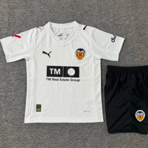 2025/2026 Valencia Home Soccer Shirt 1:1 Thai Quality Kids Size