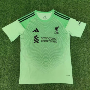 2025/2026 Liverpool Goalkeeper Green Soccer Jersey 1:1 Thai Quality