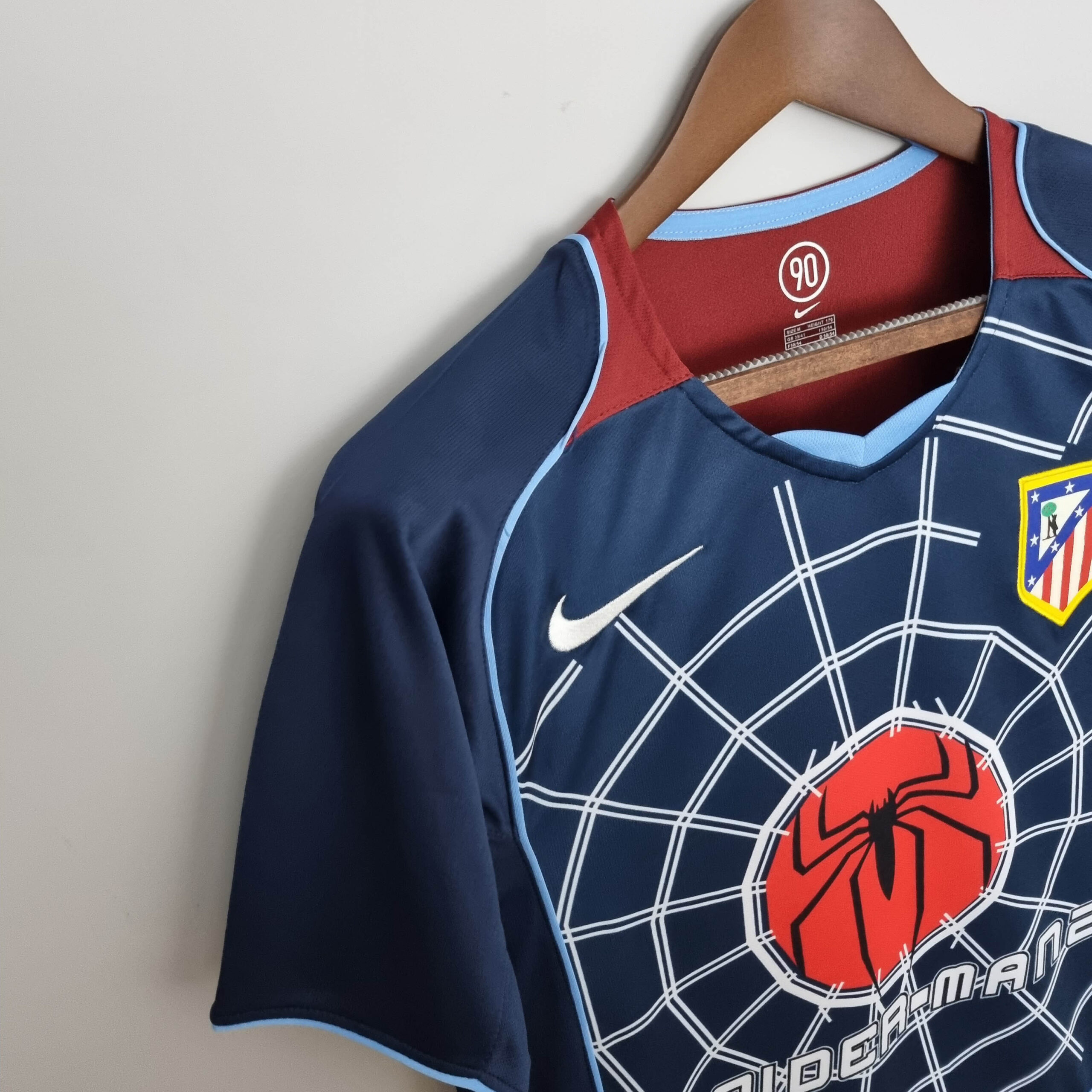 2004/2005 Retro Atletico Madrid Away Soccer Jersey 1:1 Thai Quality - 图片 4
