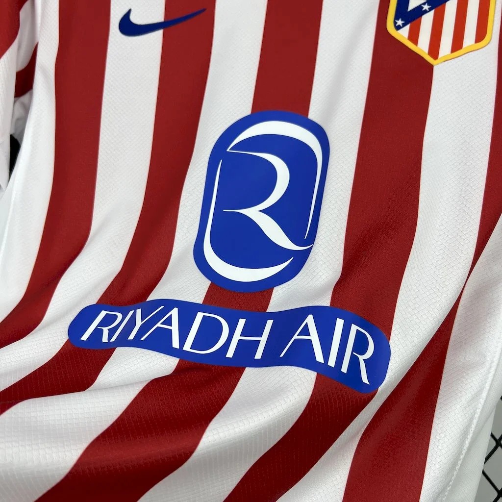 2025/2026 Atletico Madrid Home Soccer Jersey 1:1 Thai Quality - 图片 6