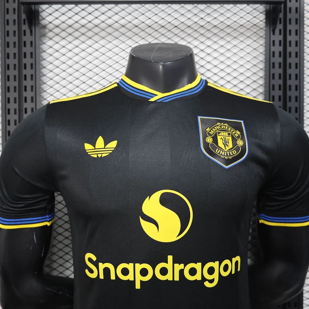 2025/2026 Player Version Manchester United Third Away Football Shirt 1:1 Thai Quality - 图片 3