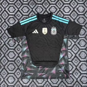 2026 Argentina Goalkeeper Black Soccer Jersey 1:1 Thai Quality