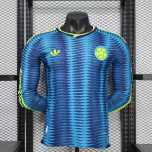 2026 Long Sleeve Player Version Colombia National Team Away Football Shirt 1:1 Thai Quality