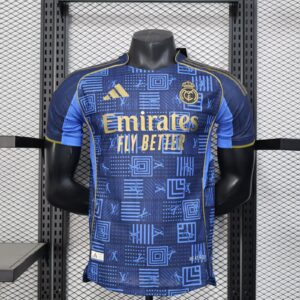2025/2026 Player Version Real Madrid Special Edition Blue Football Shirt 1:1 Thai Quality