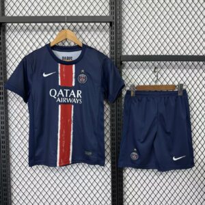2024/2025 Psg Paris Saint-Germain Home Champion Edition Football Shirt 1:1 Thai Quality Kids Size