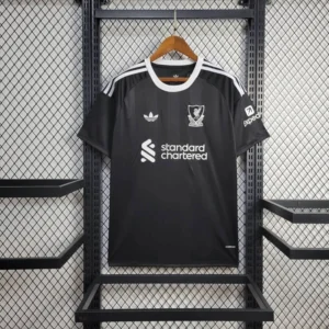 2025/2026 Liverpool Goalkeeper Black Soccer Jersey 1:1 Thai Quality