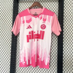 2025 Algeria National Team Special Edition Pink Football Shirt 1:1 Thai Quality