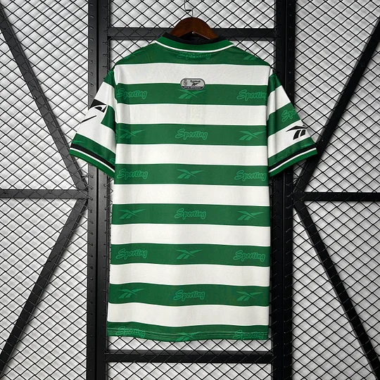 1999/2000 Retro Sporting Lisbon Home Football Shirt 1:1 Thai Quality - 图片 2