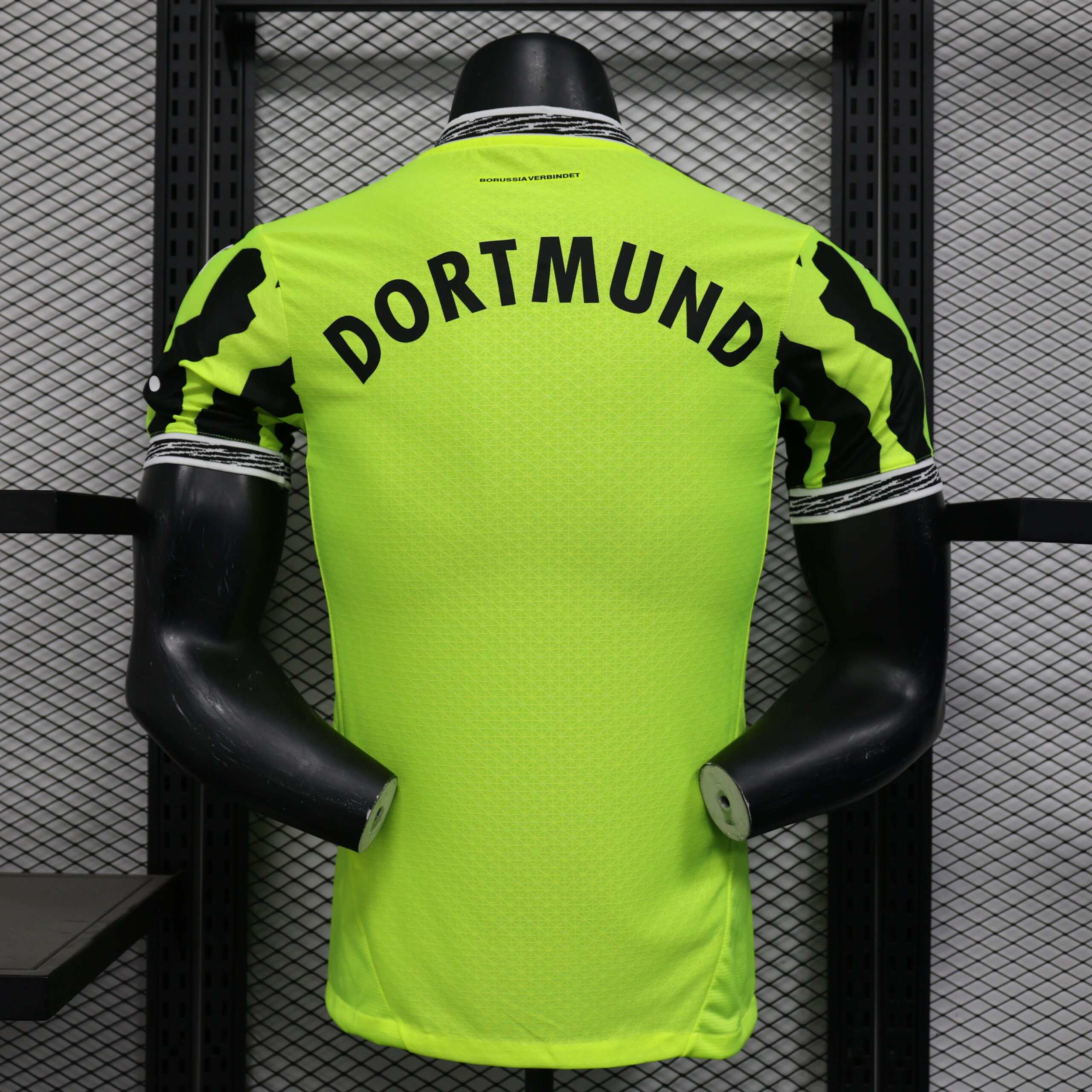 2025/2026 Player Version Dortmund Special Edition Fluorescent Green Football Shirt 1:1 Thai quality - 图片 2