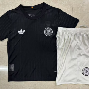 2025 Germany 125th Anniversary Edition Black Football Shirt 1:1 Thai Quality Kids Size