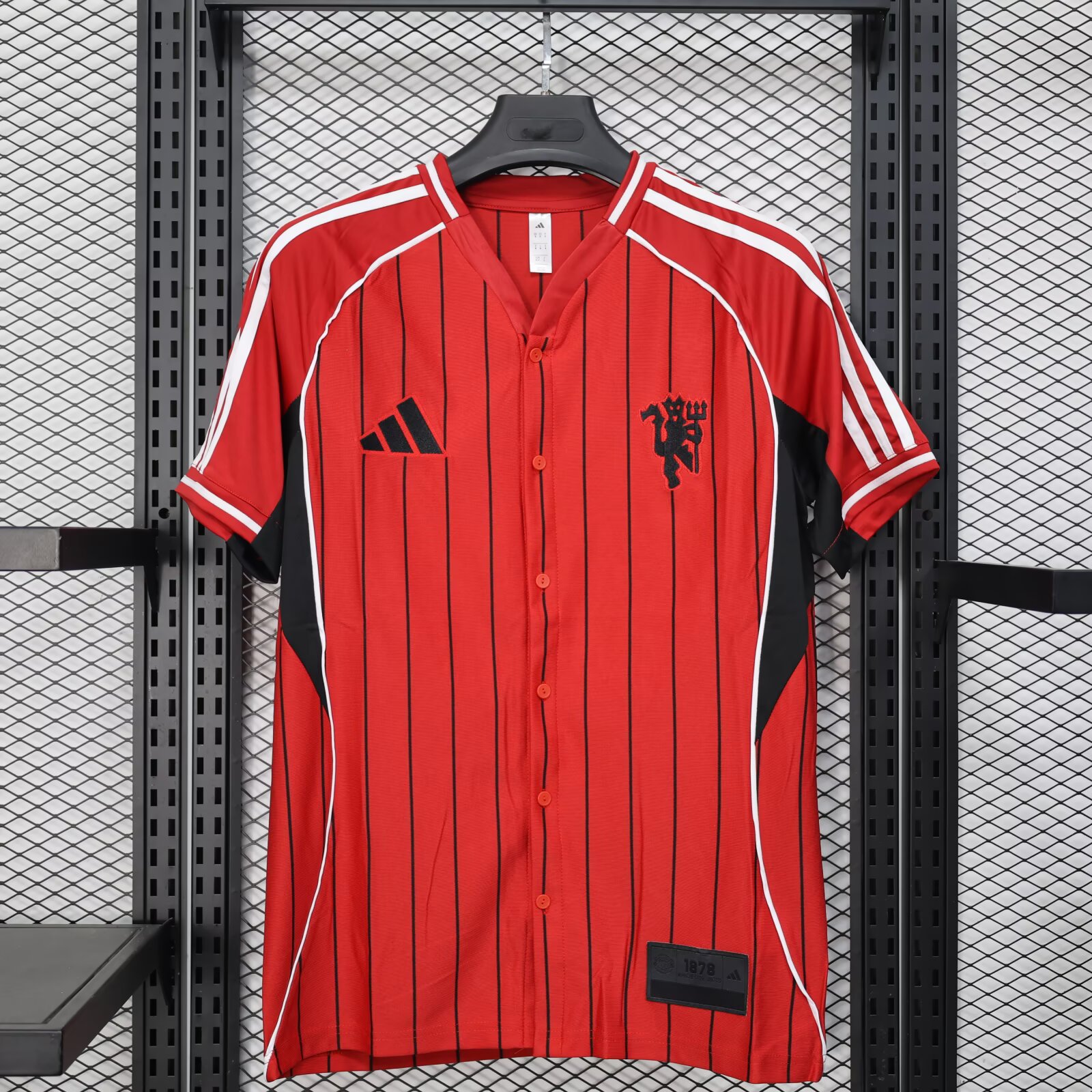 2025/2026 Manchester United Buttons Special Edition Red Football Shirt 1:1 Thai Quality