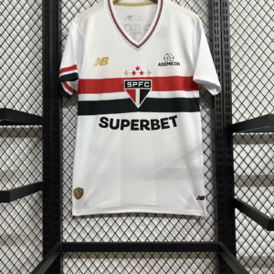 2025/2026 S?o Paulo Home Soccer Jersey 1:1 Thai Quality