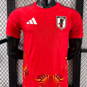 2026 Player Version Japan Goalkeeper Red Football Jersey 1:1 Thai Quality