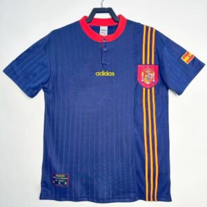 1996 Retro Spain National Team Away Football Shirt 1:1 Thai Quality