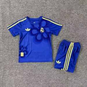 2025/2026 Real Madrid United Year Horse Special Edition Blue Football Shirt 1:1 Thai Quality Kids Size