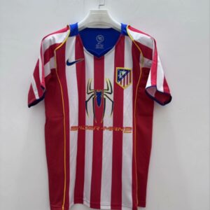 2004/2005 Retro Atletico Madrid Home Soccer Jersey 1:1 Thai Quality