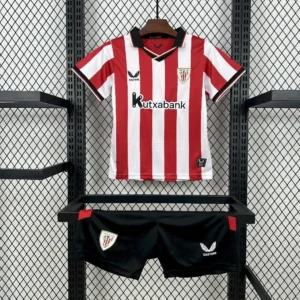 2025/2026 Athletic Bilbao Home Football Shirt 1:1 Thai Quality Kids Size