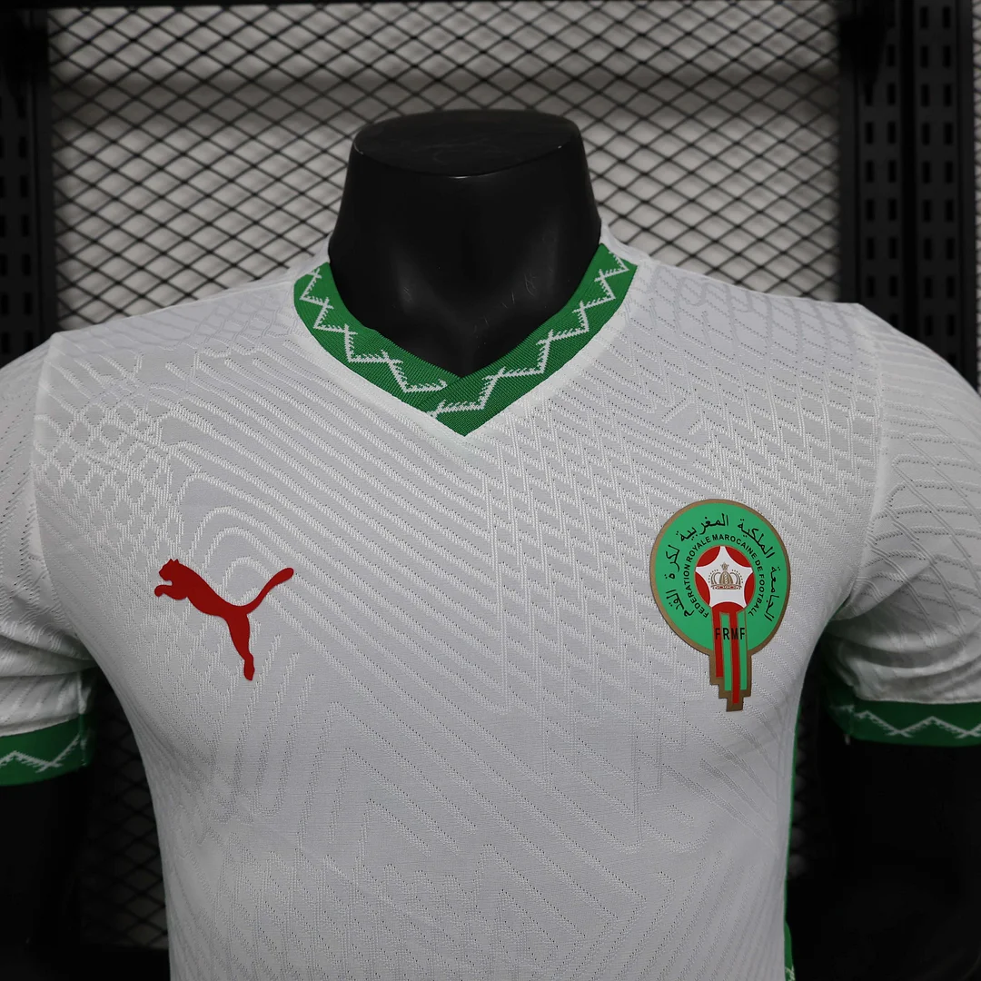 2025 Player Version Morocco National Team Away Football Shirt 1:1 Thai Quality - 图片 3
