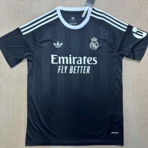 2025/2026 Real Madrid Goalkeeper Black Football Shirt 1:1 Thai Quality
