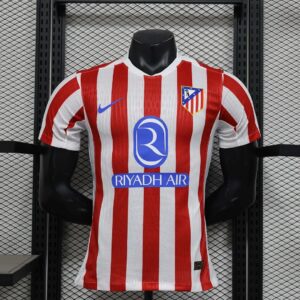 2025/2026 Player Version Atletico Madrid Home Soccer Jersey 1:1 Thai Quality