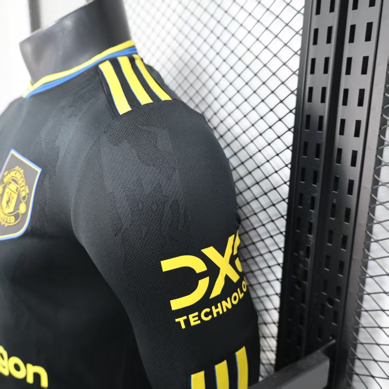 2025/2026 Player Version Manchester United Third Away Long Sleeve Football Shirt 1:1 Thai Quality - 图片 8