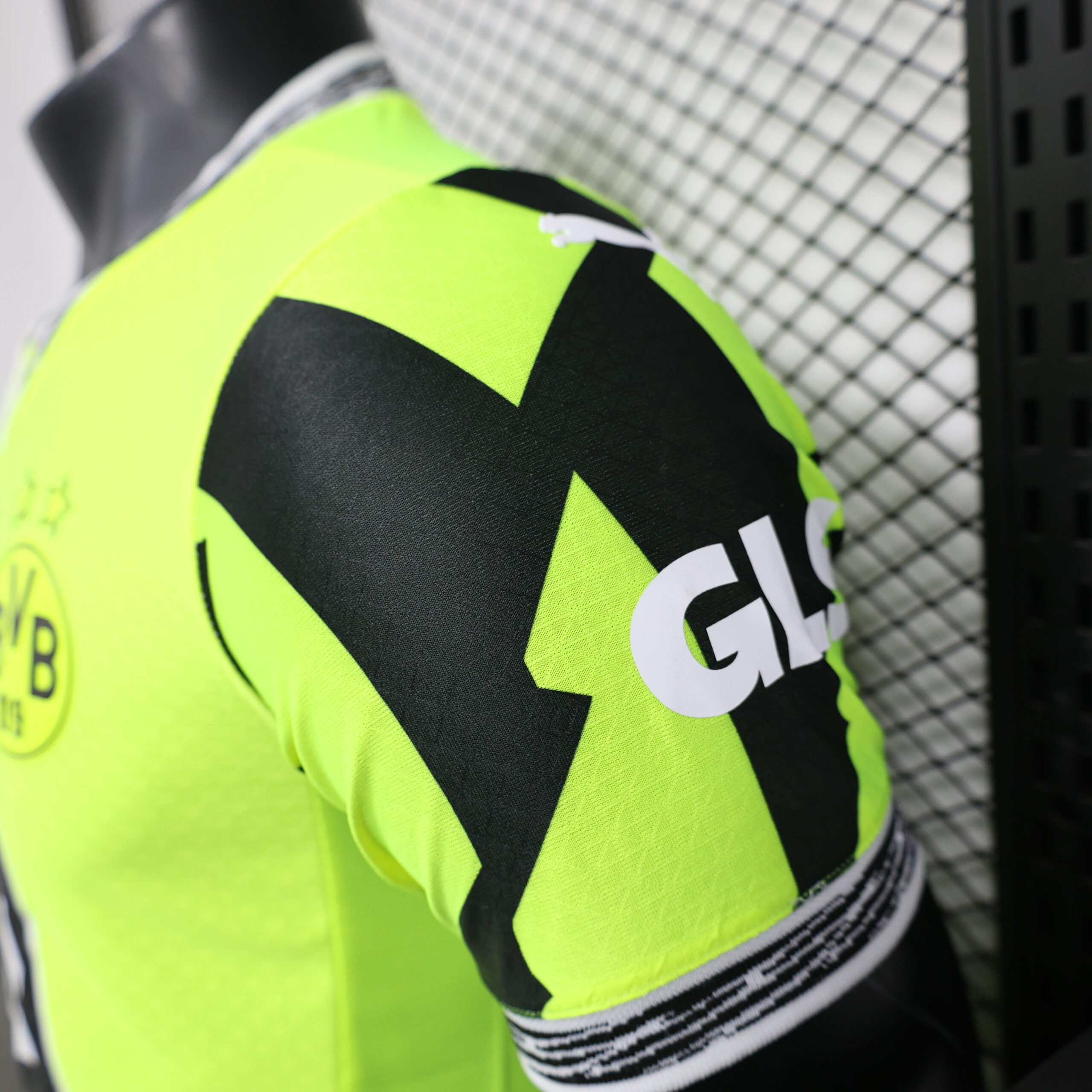 2025/2026 Player Version Dortmund Special Edition Fluorescent Green Football Shirt 1:1 Thai quality - 图片 9