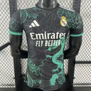 2025/2026 Player Version Real Madrid Special Edition Green Dragon Football Shirt 1:1 Thai Quality